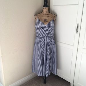 Blue and white sundress size XL